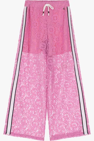 Dixie Pantaloni ampi pizzo con banda laterale