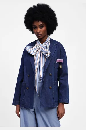 Dixie Blazer di doppiopetto con tasche
