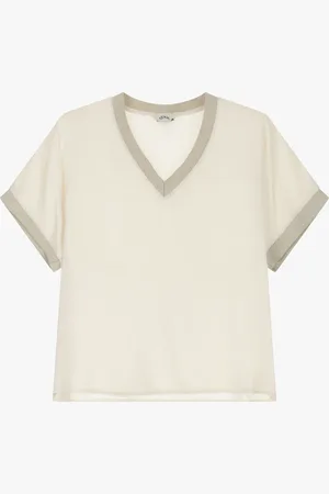 Dixie Maglia maniche corte scollo a v