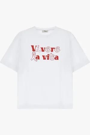 Dixie T-shirt con stampa e maniche corte