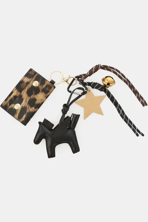 Dixie Bijoux portachiavi con dettagli pendenti