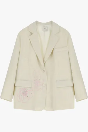 Dixie Blazer con ricamo floreale