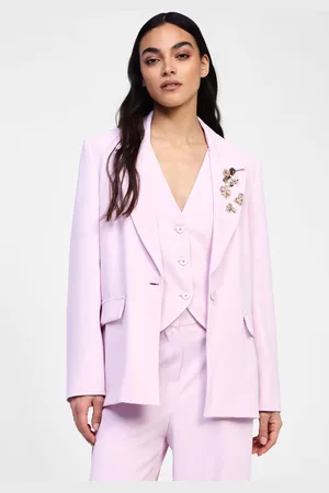 Dixie Blazer con dettagli floreali