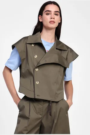 Dixie Gilet senza maniche a doppio petto