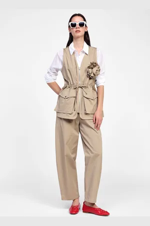 Dixie Pantaloni ampi a vita media