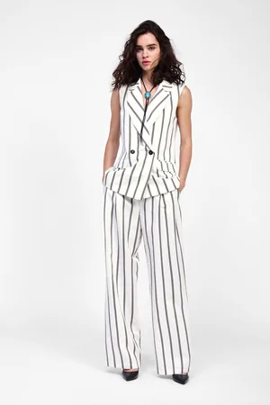 Dixie Pantaloni ampi a righe eleganti
