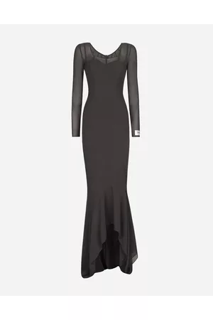 Dolce & Gabbana Donna Vestiti lunghi - Long Georgette Dress - Donna Abiti 36