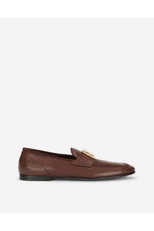 Dolce & Gabbana Calfskin Slippers - Uomo Driver E Mocassini Pelle 39.5