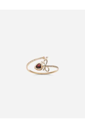 Dolce & Gabbana Bracciale Heart In Giallo Con Cuore E Fiocco - Donna Bracciali S