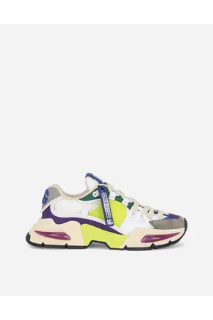 Dolce & Gabbana Sneaker Air Master In Mix Materiali - Donna Sneaker Multicolore 36