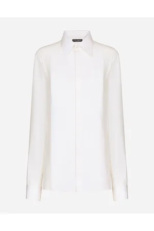 Dolce & Gabbana Camicia In Crêpe De Chine Di Seta - Donna Camicie E Top Seta 36