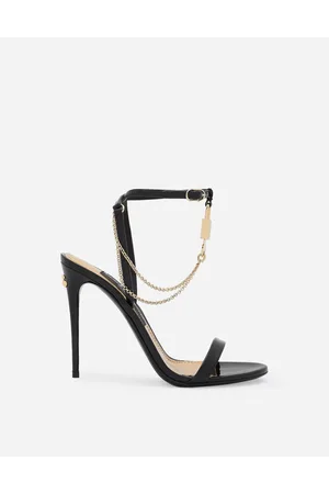 Dolce & Gabbana Sandalo In Vernice - Donna Sandali E Zeppe Multicolore Pelle 36