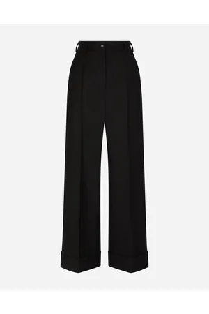 Dolce & Gabbana Pantaloni Culotte In Sallia - Donna Pantaloni E Shorts Lana 36