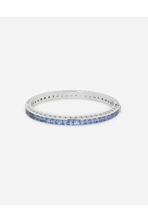 Dolce & Gabbana Bracciale Anna In Oro 18kt Con Zaffiri Blu - Donna Bracciali Oro M