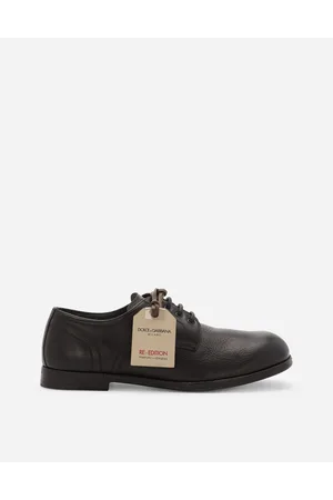 Dolce & Gabbana Derby In Cuoio - Uomo Stringate Pelle 41