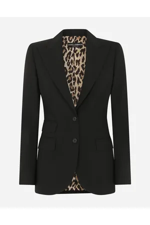 Dolce & Gabbana Single-breasted Woolen Turlington Blazer - Donna Giacche E Blazer 36