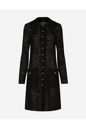 Dolce & Gabbana Lace-stitch Coat - Donna Giacche E Blazer Pizzo 42