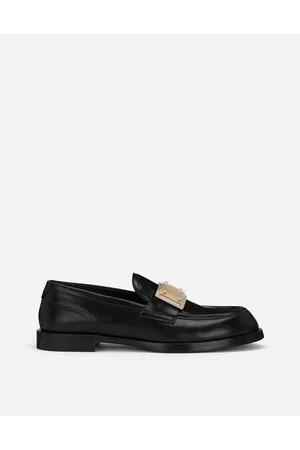 Dolce & Gabbana Mocassino In Pelle Di Vitello Spazzolata - Uomo Driver E Mocassini Pelle 44