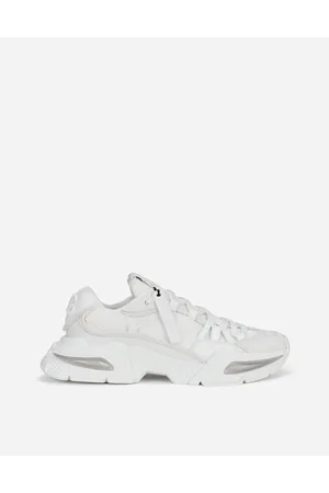 Dolce & Gabbana Sneaker Airmaster In Mix Materiali - Uomo Sneaker Bianco Tessuto 44