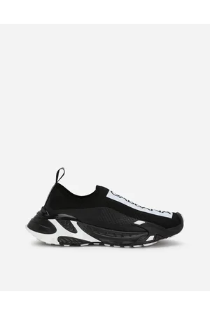 Dolce & Gabbana Stretch Mesh Fast Sneakers - Donna Sneaker Nero Tessuto 39