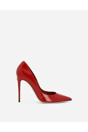 Dolce & Gabbana Décolleté In Vernice - Donna Décolleté E Slingback Arancione Pelle 38