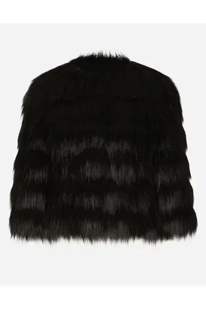 Dolce & Gabbana Faux Fur Jacket - Donna Giacche E Blazer Ecopelliccia 36