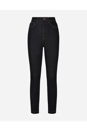 Dolce & Gabbana Jeans Grace In Denim Stretch Deep Blue - Donna Denim Multicolore Denim 36