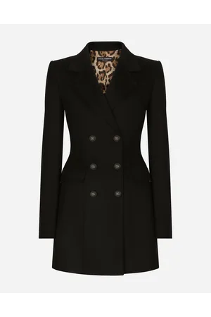 Dolce & Gabbana Giacca Turlington In Lana E Cashmere - Donna Giacche E Blazer Lana 36