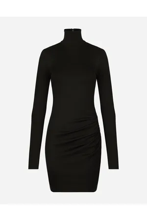 Dolce & Gabbana Abito Corto In Jersey Punto Milano - Donna Abiti Viscosa 36
