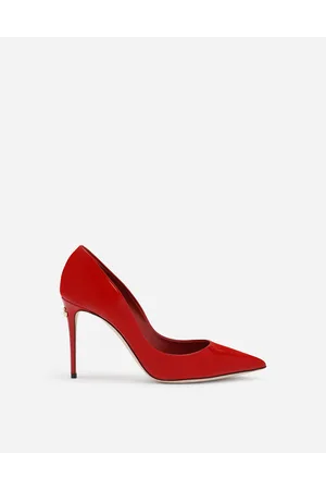 Dolce & Gabbana Décolleté In Vernice - Donna Décolleté E Slingback Arancione Pelle 36
