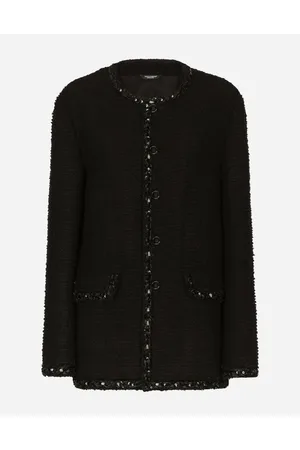 Dolce & Gabbana Single-breasted Bouclé Jacket - Donna Giacche E Blazer Lana 42