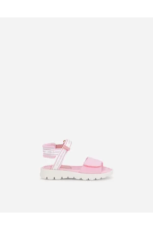 Dolce & Gabbana Technical Fabric Sandals With Dg Logo - Uomo Scarpe Primi Passi (19-26) Viscosa 19