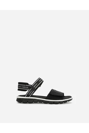 Dolce & Gabbana Technical Fabric Sandals With Dg Logo - Uomo Scarpe (24-38) Multicolore Viscosa 29