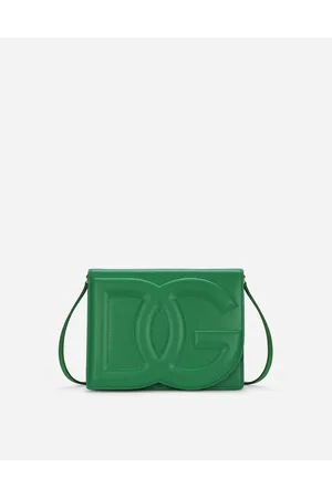 Dolce & Gabbana Borsa Dg Logo A Tracolla In Pelle Di Vitello - Donna Borse A Spalla E Tracolla Pelle Onesize