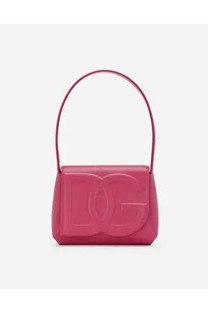 Dolce & Gabbana Dg Logo Bag Shoulder Bag - Donna Borse A Spalla E Tracolla Lilla Pelle Onesize