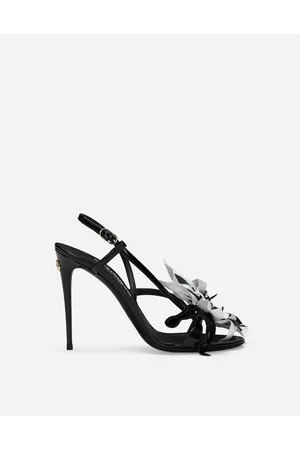Dolce & Gabbana Sandalo In Vernice - Donna Sandali E Zeppe Nero 36