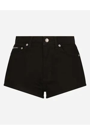Dolce & Gabbana Shorts In Denim - Donna Denim Multicolore 38