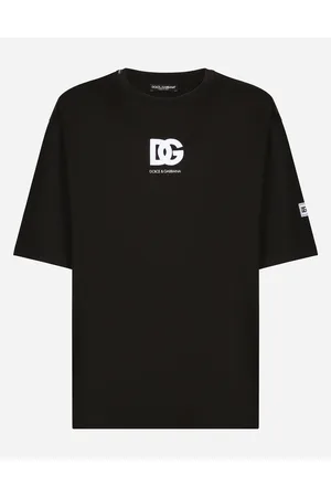 Dolce & Gabbana T-shirt Manica Corta Con Patch Dg Logo - Uomo T-shirts E Polo 44