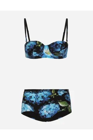 Dolce & Gabbana Bikini Balconcino E Culotte Fiore Campanule - Donna Beachwear 1