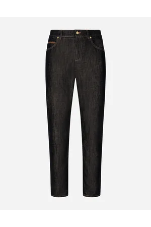 Dolce & Gabbana Jeans Regular Denim Blu - Uomo Denim Multicolore 44