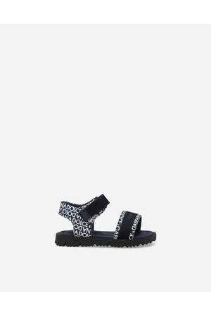 Dolce & Gabbana Sandalo In Pelle Di Vitello Stampata - Uomo Scarpe Primi Passi (19-26) 19