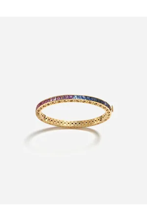 Dolce & Gabbana Bracciale Con Zaffiri Multicolore - Donna Bracciali S