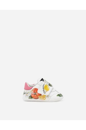 Dolce & Gabbana Sneaker In Nappa Stampata - Donna Scarpe Neonata (16-20) 17