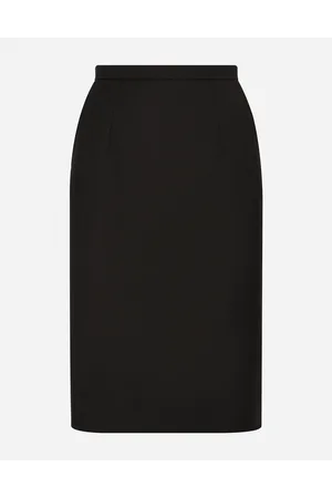 Dolce & Gabbana Gonna Midi A Tubino In Crêpe Di Lana - Donna Gonne 38