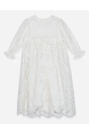 Dolce & Gabbana Abito A Manica Lunga In Pizzo Galon - Uomo Abiti Bianco 3 Months