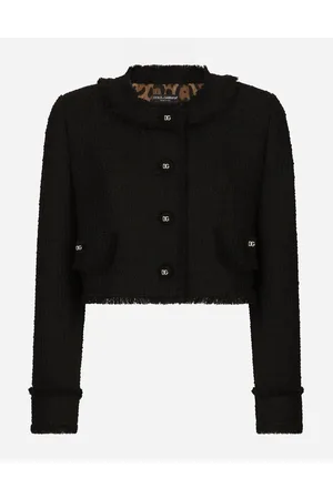 Dolce & Gabbana Giacca Corta In Tweed Rachel - Donna Giacche E Blazer 46