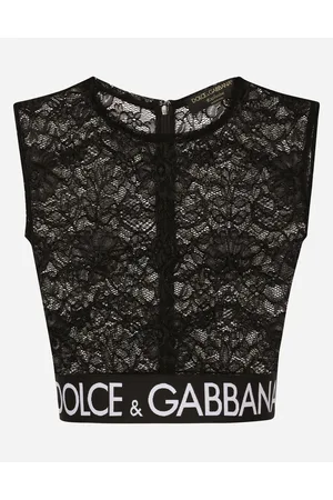 Dolce & Gabbana Top In Pizzo - Donna Camicie E Top 40