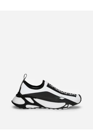 Dolce & Gabbana Stretch Mesh Fast Sneakers - Donna Sneaker Nero Tessuto 39