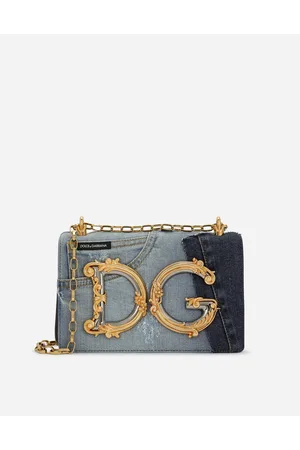 Dolce & Gabbana Borsa Dg Girls In Patchwork E Pelle Di Vitello Liscio - Donna Borse A Spalla E Tracolla Onesize