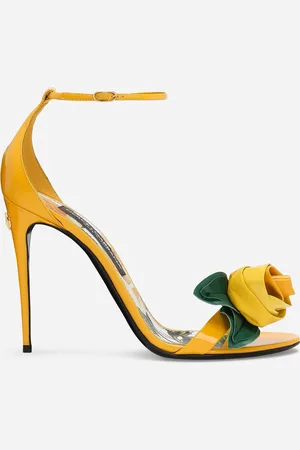 Dolce & Gabbana Sandalo In Vernice - Donna Sandali E Zeppe 38.5